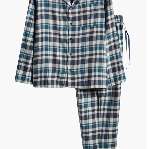 Nordstrom Men’s Shop 100% Cotton Plaid Flannel Pajama Pants, sz XL. Pants only. - Picture 3 of 10